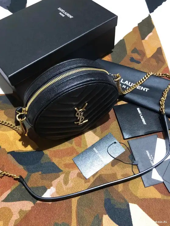 BAG VINYLE CAMERA ROUND YSL 0701